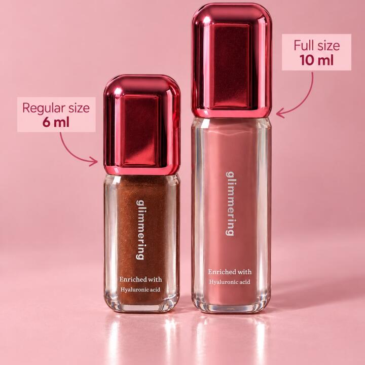 Brush tube lipgloss