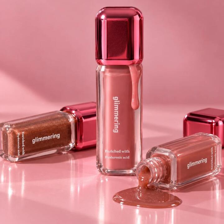 Brush tube lipgloss